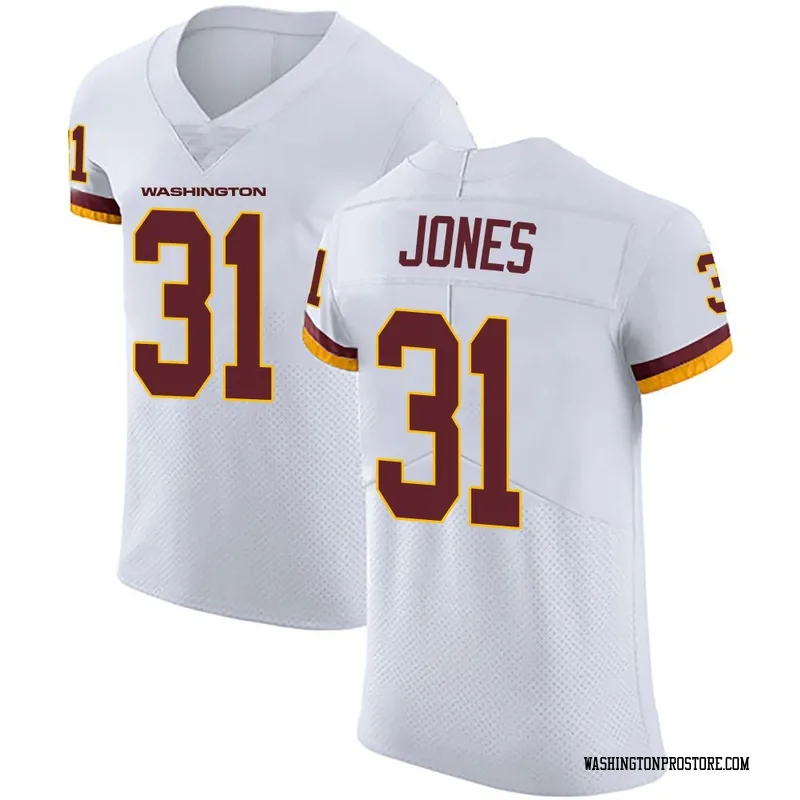 White Men's Jonathan Jones Washington Commanders Elite Vapor Untouchable Jersey