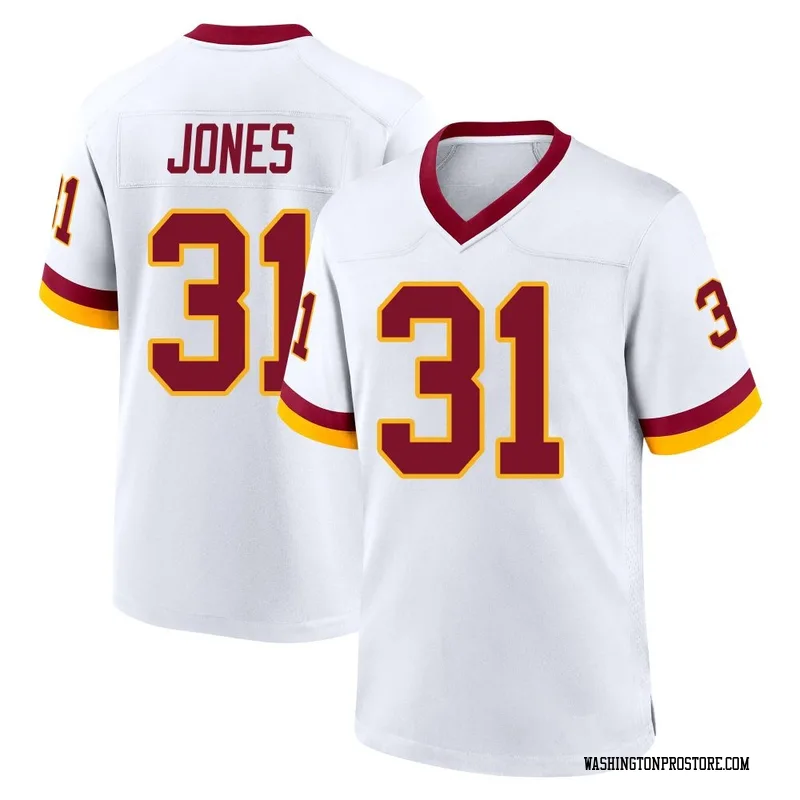 White Men's Jonathan Jones Washington Commanders Game Jersey