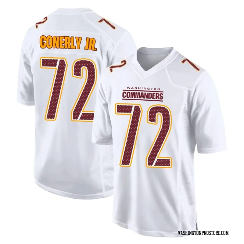 White Men's Josh Conerly Jr. Washington Commanders Game Tundra Fashion Jersey