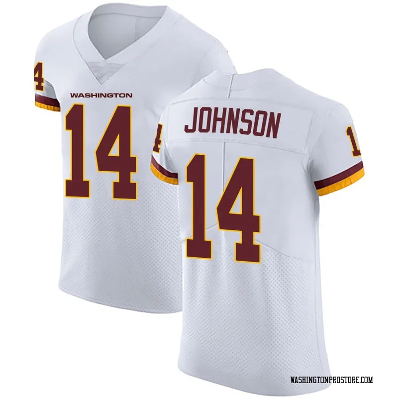 White Men's Josh Johnson Washington Commanders Elite Vapor Untouchable Jersey
