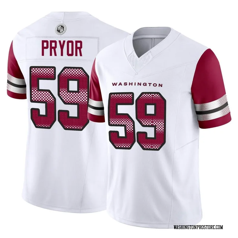 White Men's Joshua Pryor Washington Commanders Limited Vapor F.U.S.E. Jersey
