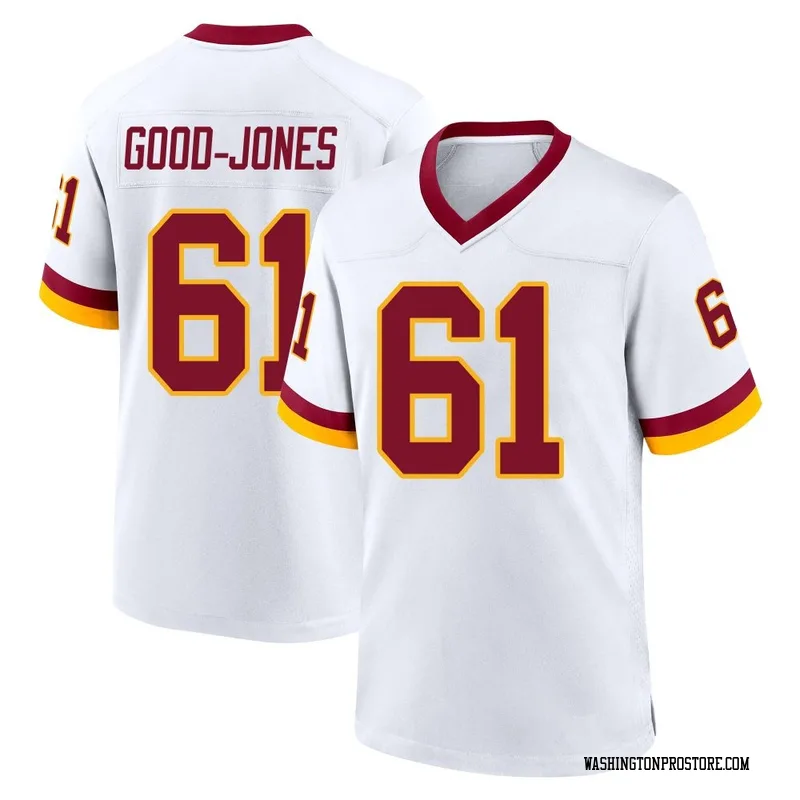 White Men's Julian Good-Jones Washington Commanders Game Jersey