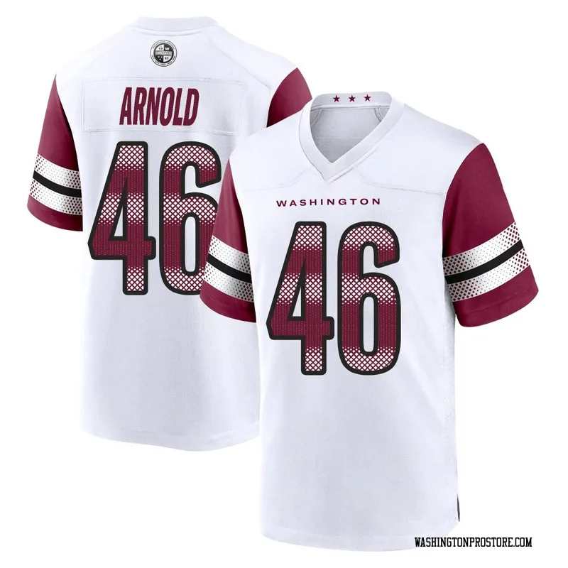 White Men's Kam Arnold Washington Commanders Game Jersey
