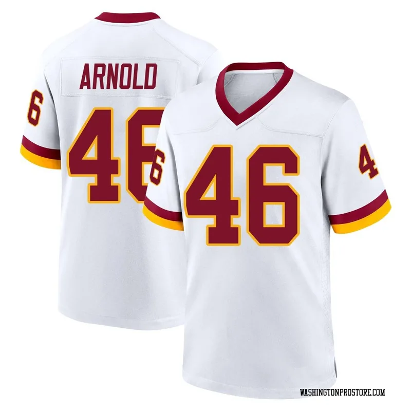 White Men's Kam Arnold Washington Commanders Game Jersey