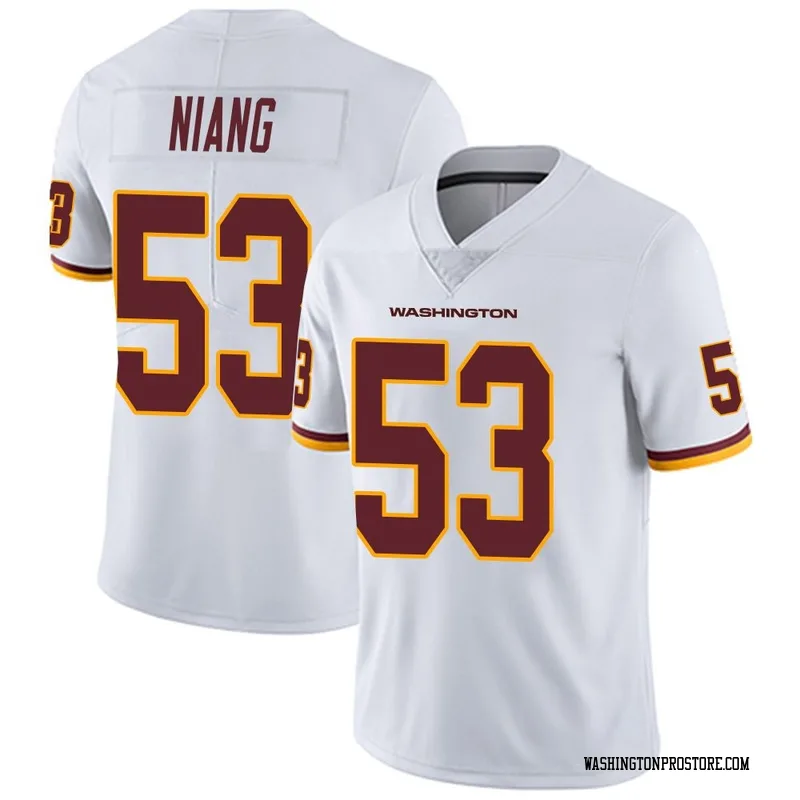 White Men's Lucas Niang Washington Commanders Limited Vapor Untouchable Jersey