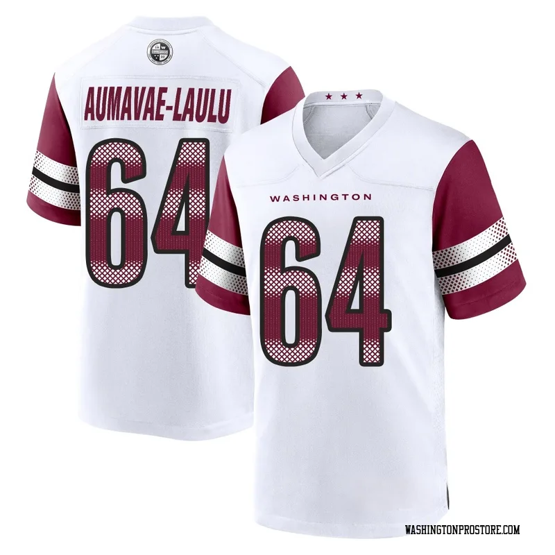 White Men's Malaesala Aumavae-Laulu Washington Commanders Game Jersey
