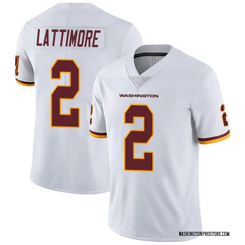 White Men's Marshon Lattimore Washington Commanders Limited Vapor Untouchable Jersey