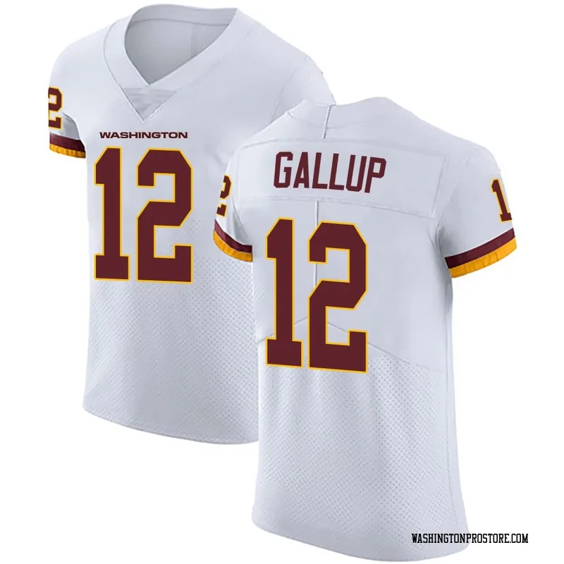 White Men's Michael Gallup Washington Commanders Elite Vapor Untouchable Jersey