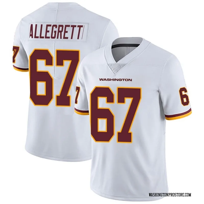 White Men's Nick Allegretti Washington Commanders Limited Vapor Untouchable Jersey