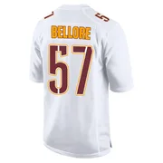 White Men's Nick Bellore Washington Commanders Game Tundra Fashion Jersey