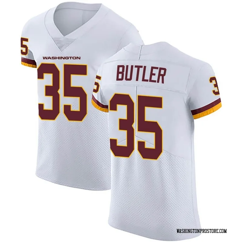 White Men's Percy Butler Washington Commanders Elite Vapor Untouchable Jersey