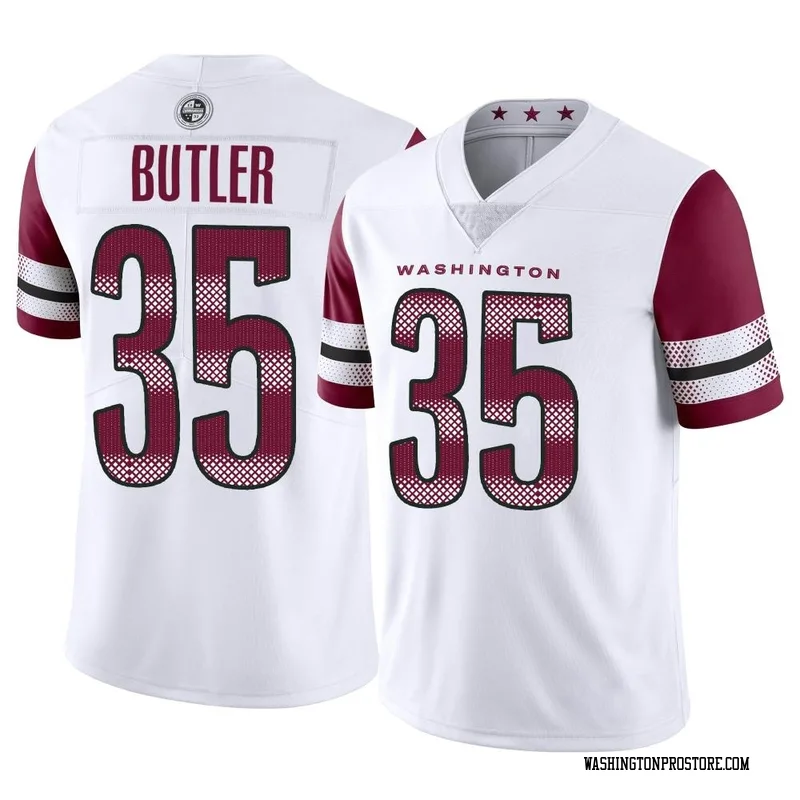 White Men's Percy Butler Washington Commanders Limited Vapor Jersey