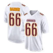 White Men's Ricky Barber Washington Commanders Game Tundra Fashion Jersey