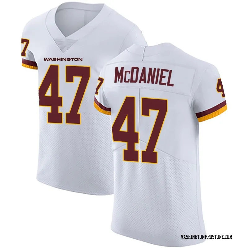 White Men's Robert McDaniel Washington Commanders Elite Vapor Untouchable Jersey