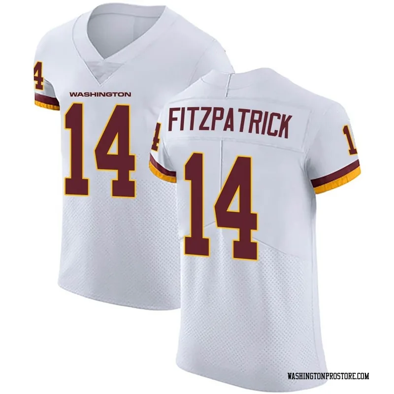 White Men's Ryan Fitzpatrick Washington Commanders Elite Vapor Untouchable Jersey