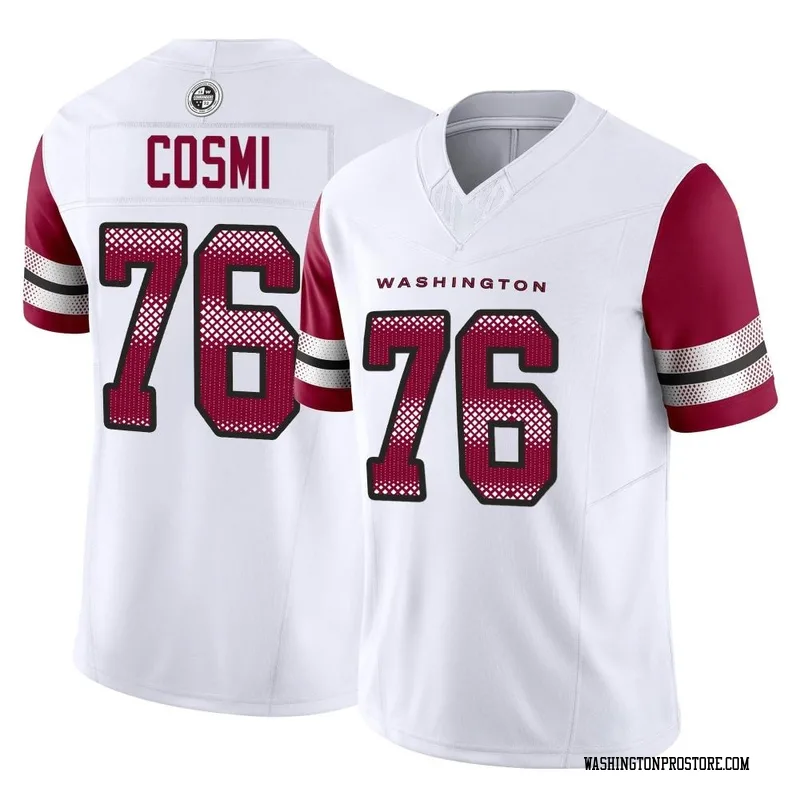 White Men's Sam Cosmi Washington Commanders Limited Vapor F.U.S.E. Jersey