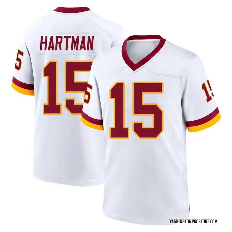 White Men's Sam Hartman Washington Commanders Game Jersey