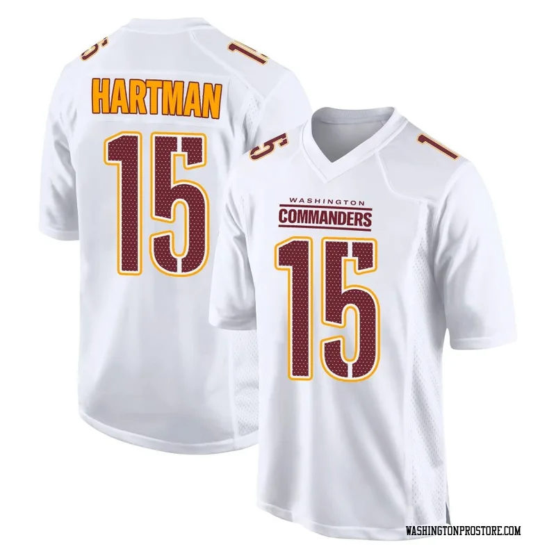 White Men's Sam Hartman Washington Commanders Game Tundra Fashion Jersey