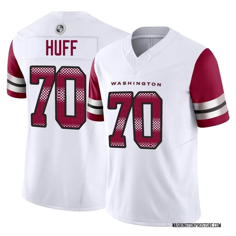 White Men's Sam Huff Washington Commanders Limited Vapor F.U.S.E. Jersey