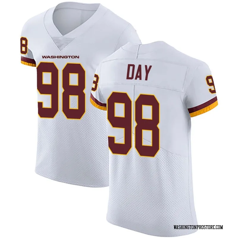 White Men's Sheldon Day Washington Commanders Elite Vapor Untouchable Jersey