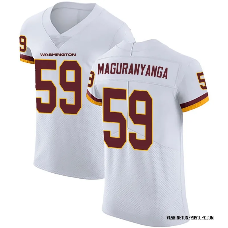 White Men's T.J. Maguranyanga Washington Commanders Elite Vapor Untouchable Jersey