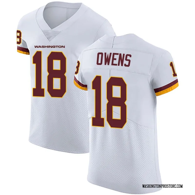 White Men's Tyler Owens Washington Commanders Elite Vapor Untouchable Jersey