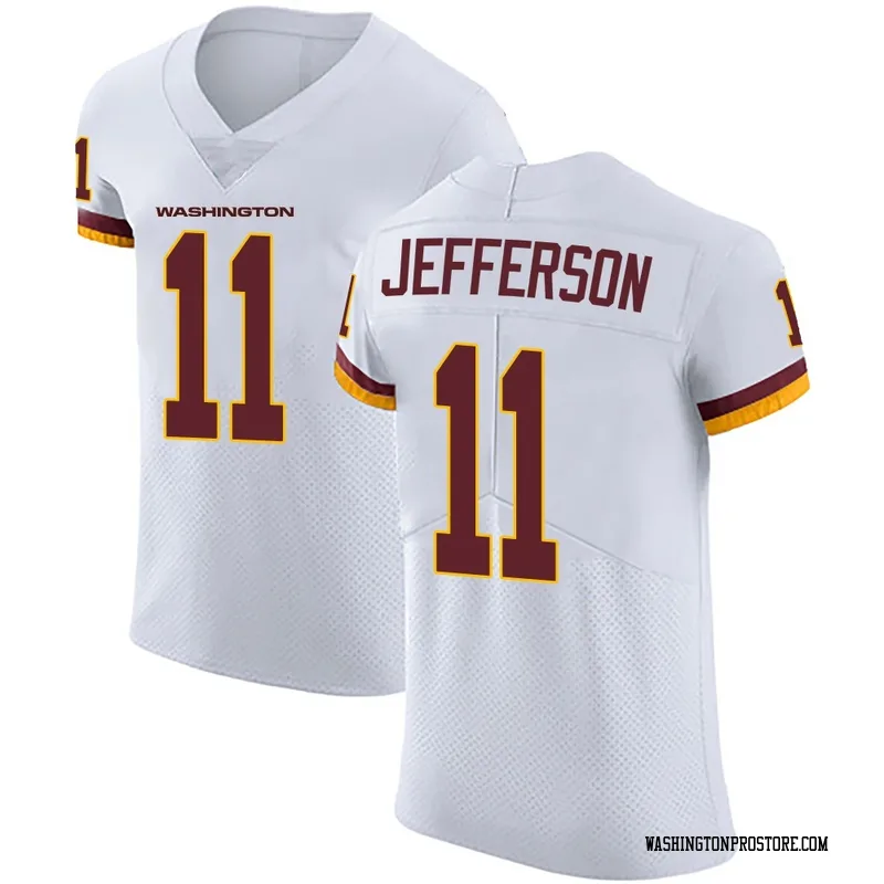 White Men's Van Jefferson Washington Commanders Elite Vapor Untouchable Jersey