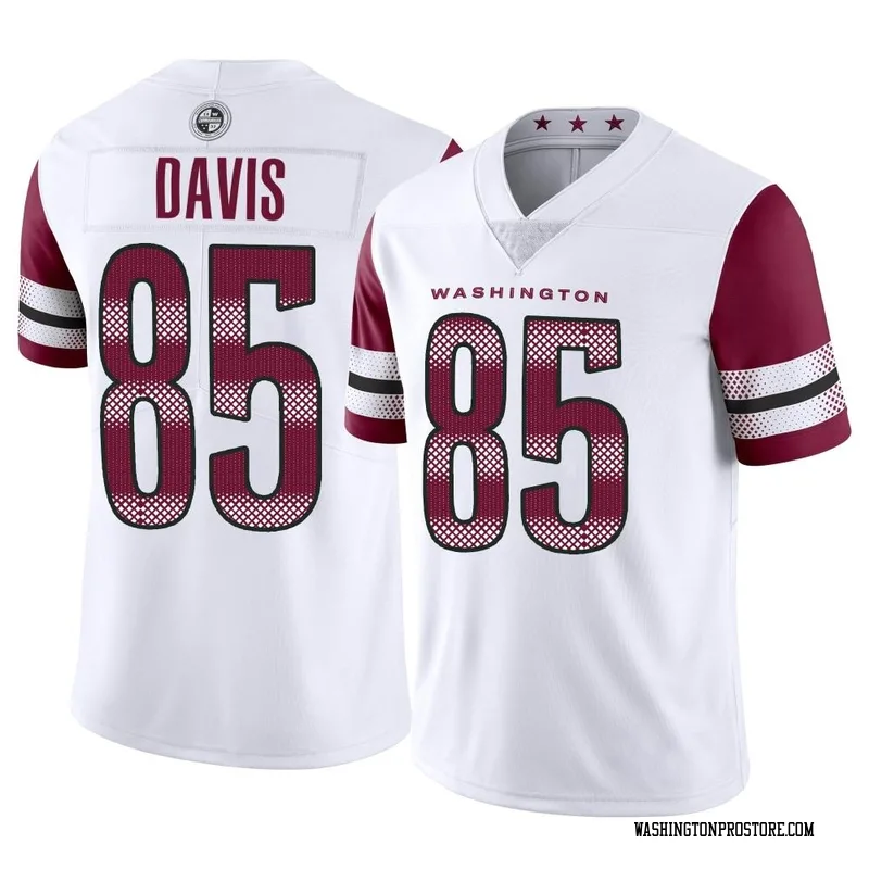 White Men's Vernon Davis Washington Commanders Limited Vapor Jersey