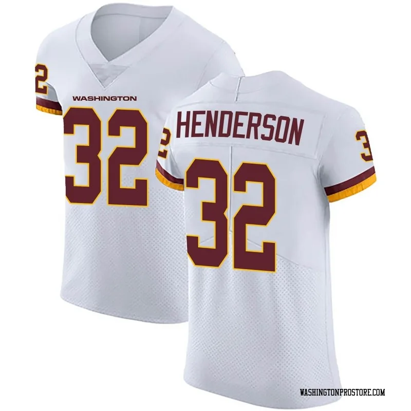 White Men's Xavier Henderson Washington Commanders Elite Vapor Untouchable Jersey