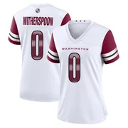 White Women's Ahkello Witherspoon Washington Commanders Game Jersey