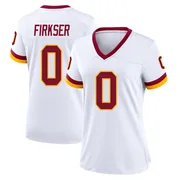 White Women's Anthony Firkser Washington Commanders Game Jersey