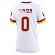White Women's Anthony Firkser Washington Commanders Game Jersey