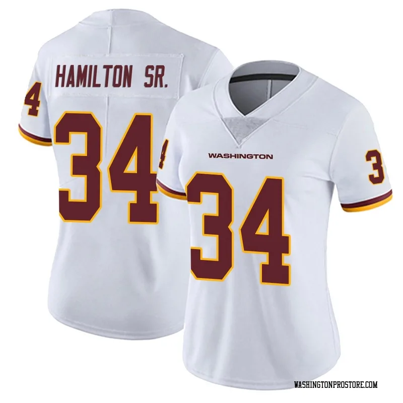White Women's Antonio Hamilton Sr. Washington Commanders Limited Vapor Untouchable Jersey