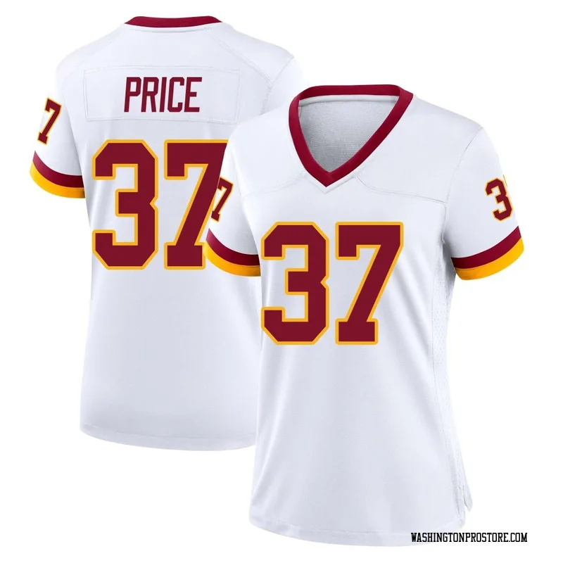 White Women's Bobby Price Washington Commanders Game Jersey