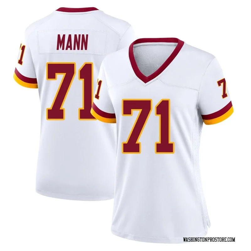 White Women's Charles Mann Washington Commanders Game Jersey