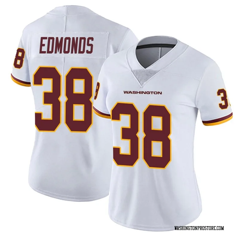 White Women's Chase Edmonds Washington Commanders Limited Vapor Untouchable Jersey