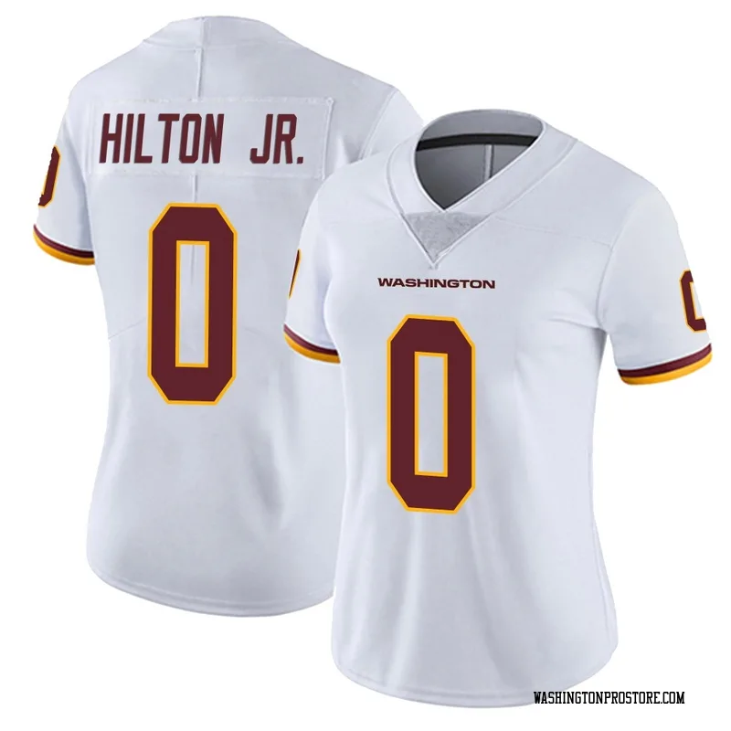 White Women's Chris Hilton Jr. Washington Commanders Limited Vapor Untouchable Jersey