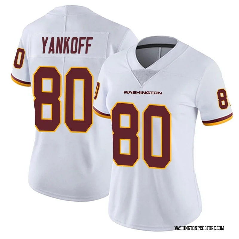 White Women's Colson Yankoff Washington Commanders Limited Vapor Untouchable Jersey