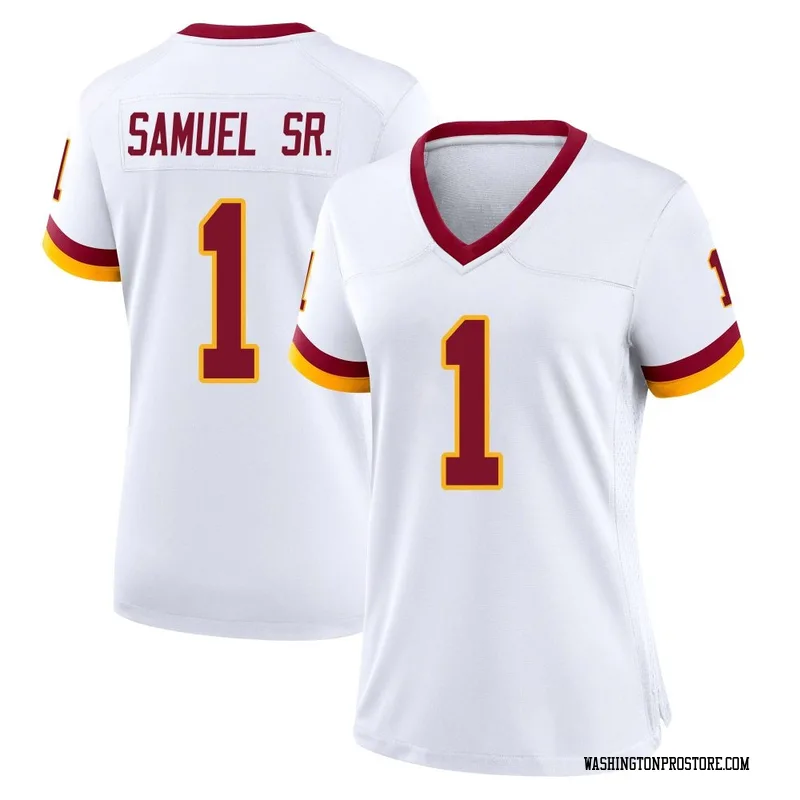 White Women's Deebo Samuel Sr. Washington Commanders Game Jersey