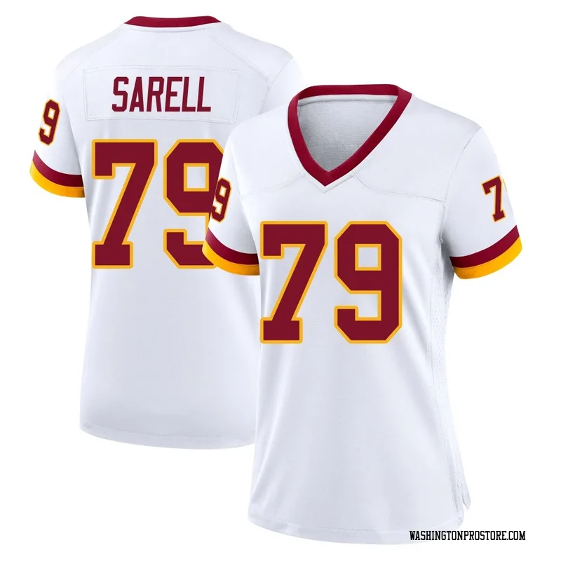 White Women's Foster Sarell Washington Commanders Game Jersey