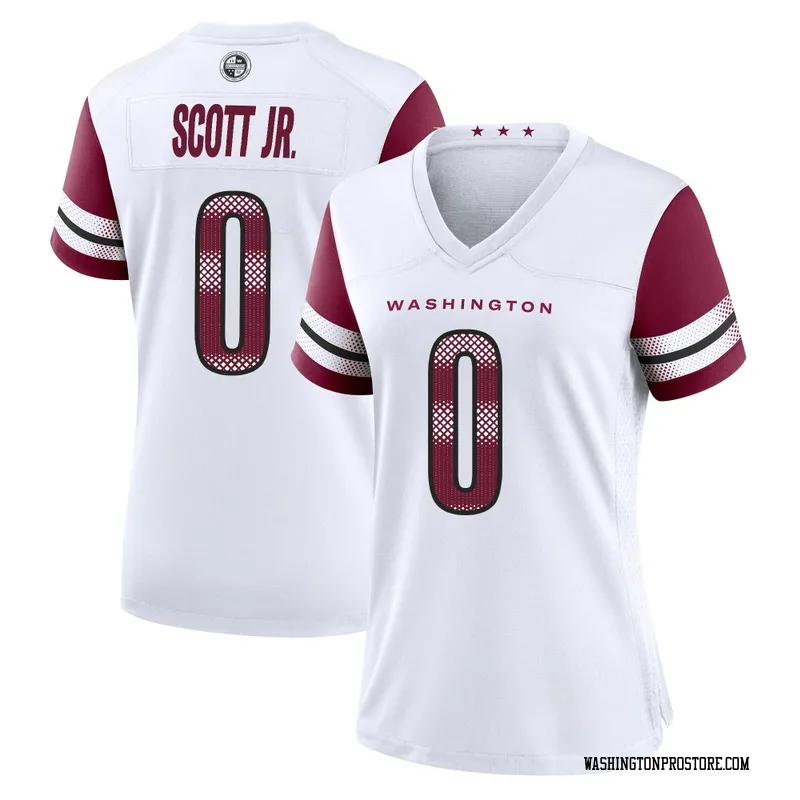 White Women's Gee Scott Jr. Washington Commanders Game Jersey