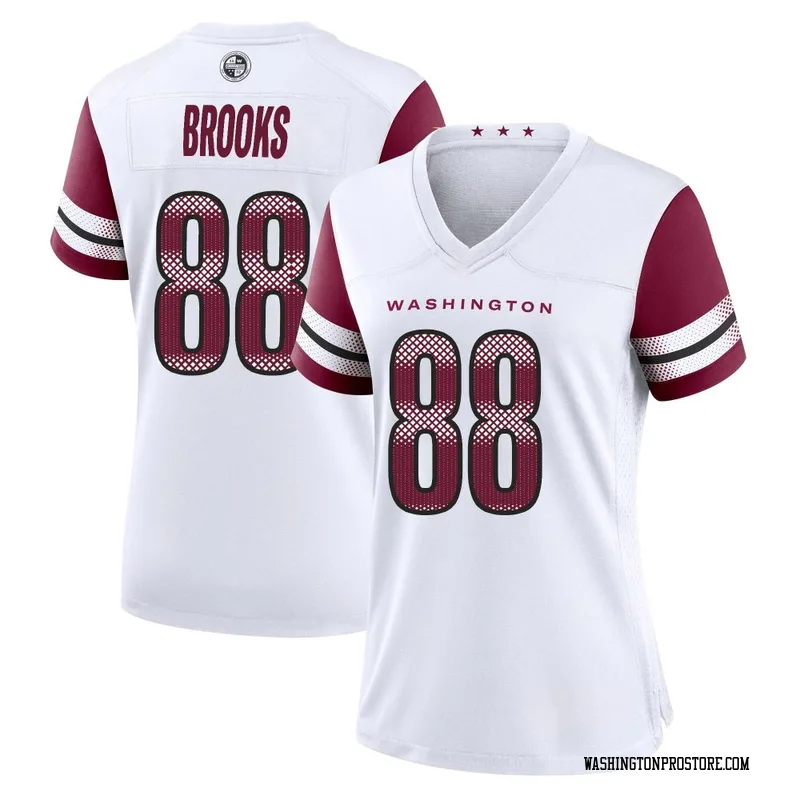 White Women's Ja'Corey Brooks Washington Commanders Game Jersey
