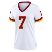 White Women's Joe Theismann Washington Commanders Game Jersey