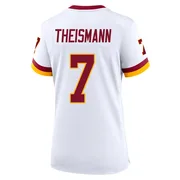 White Women's Joe Theismann Washington Commanders Game Jersey