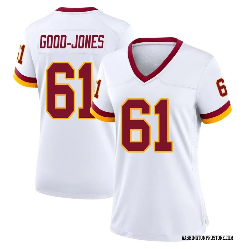 White Women's Julian Good-Jones Washington Commanders Game Jersey