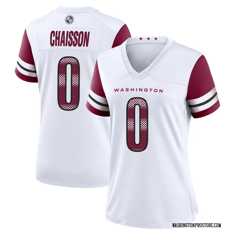 White Women's K'Lavon Chaisson Washington Commanders Game Jersey