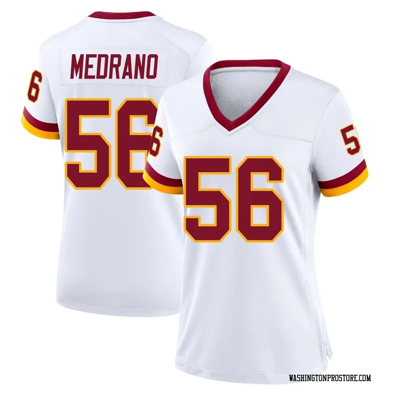 White Women's Kain Medrano Washington Commanders Game Jersey