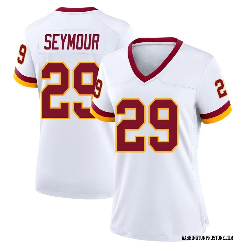 White Women's Kevon Seymour Washington Commanders Game Jersey