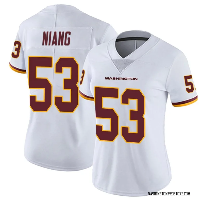 White Women's Lucas Niang Washington Commanders Limited Vapor Untouchable Jersey