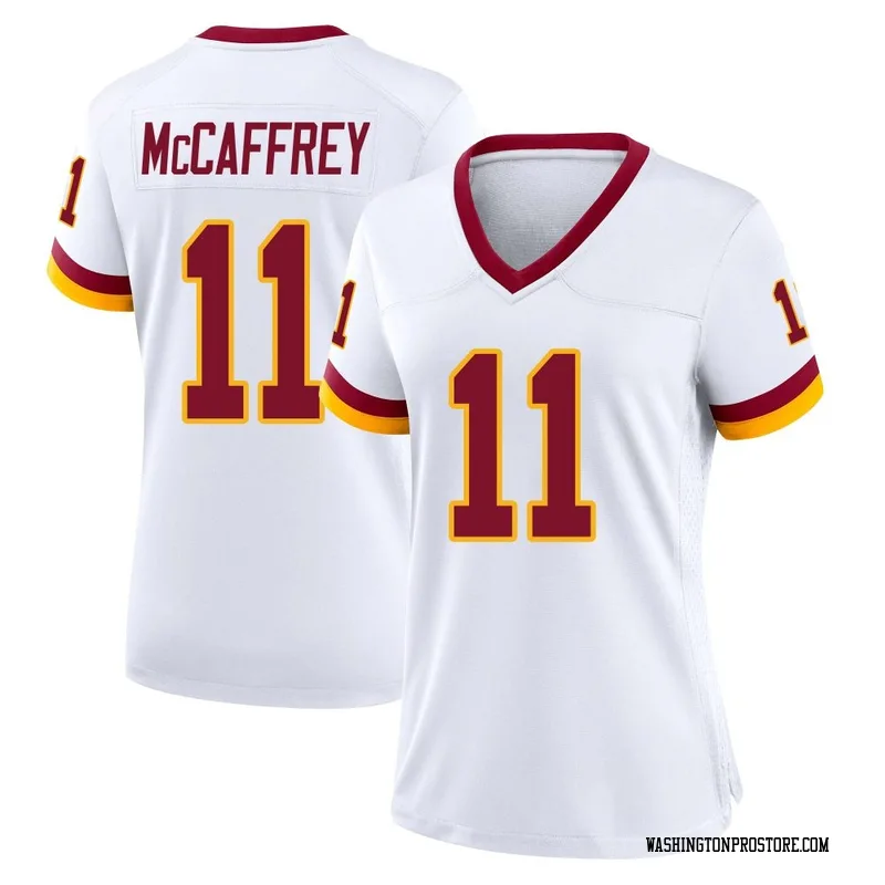 White Women's Luke McCaffrey Washington Commanders Game Jersey
